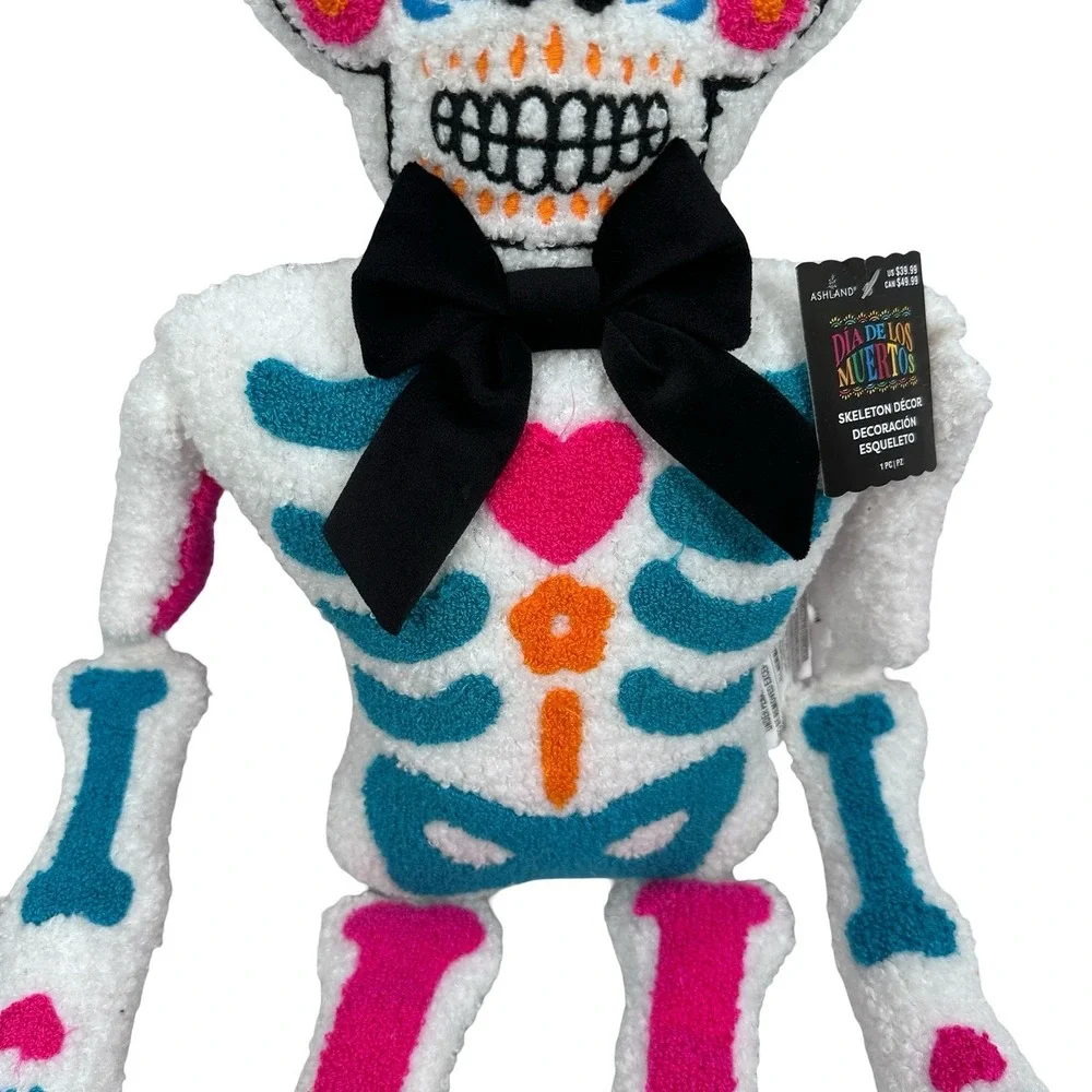 Ashland Dia De Los Muertos Skeleton Decor Plush 36